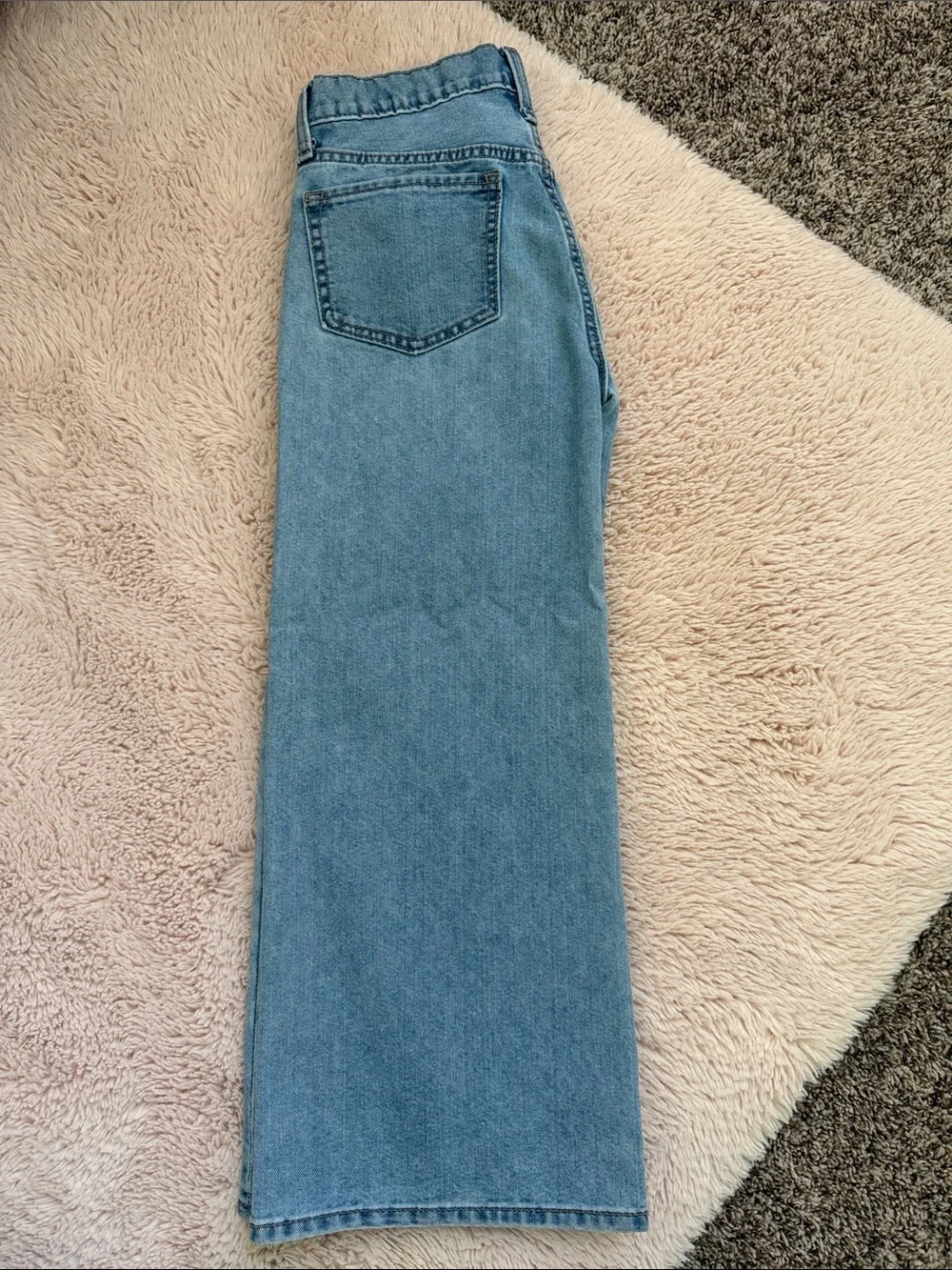 Girls old navy wide leg jeans